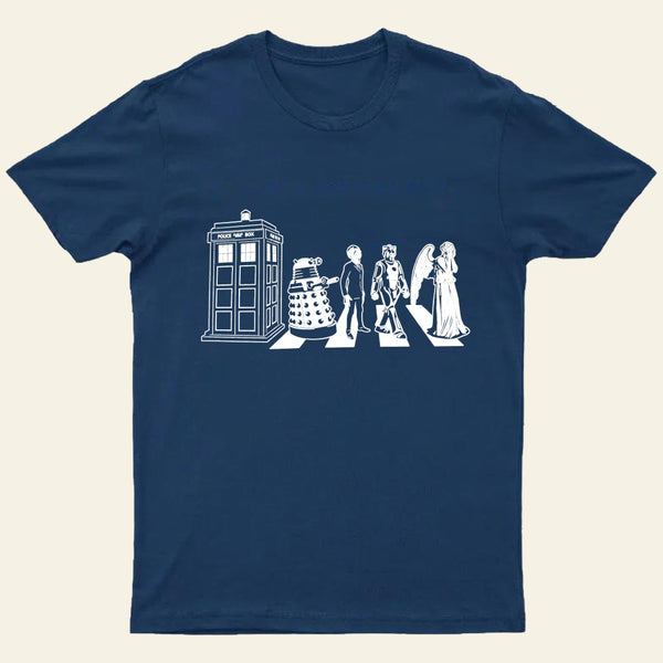 Beatles Dr Who Entrageek T-Shirt