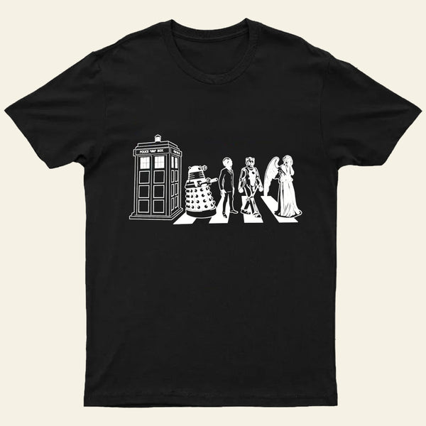 Beatles Dr Who Entrageek T-Shirt