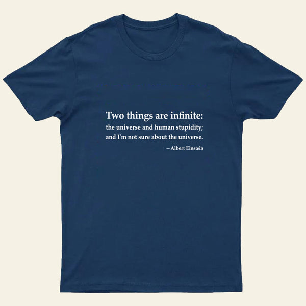 Einstein Quotes Code One Nerd T-Shirt