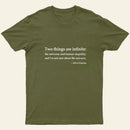 Einstein Quotes Code One Nerd T-Shirt