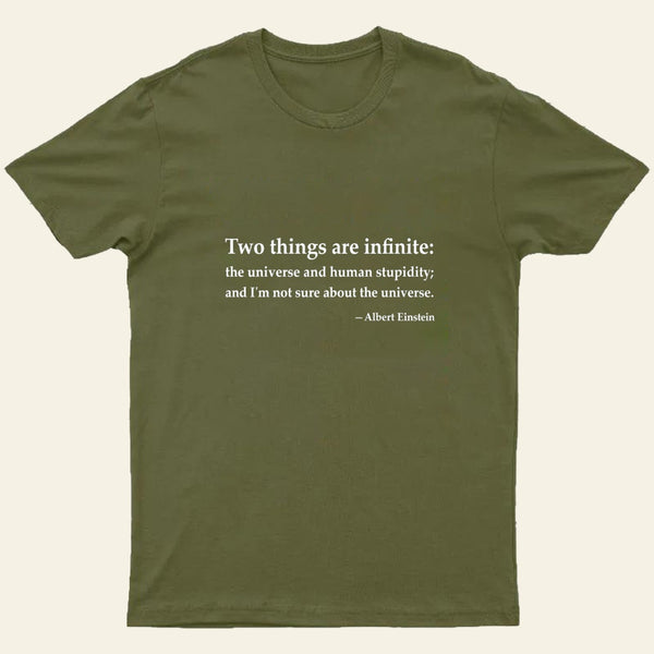 Einstein Quotes Code One Nerd T-Shirt
