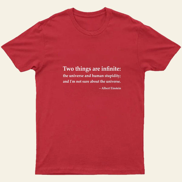 Einstein Quotes Code One Nerd T-Shirt