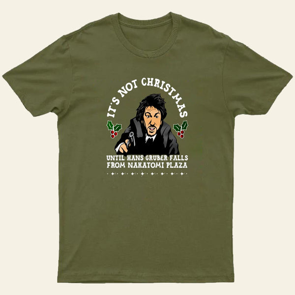 Hans Gruber Christmas Entrageek T-Shirt