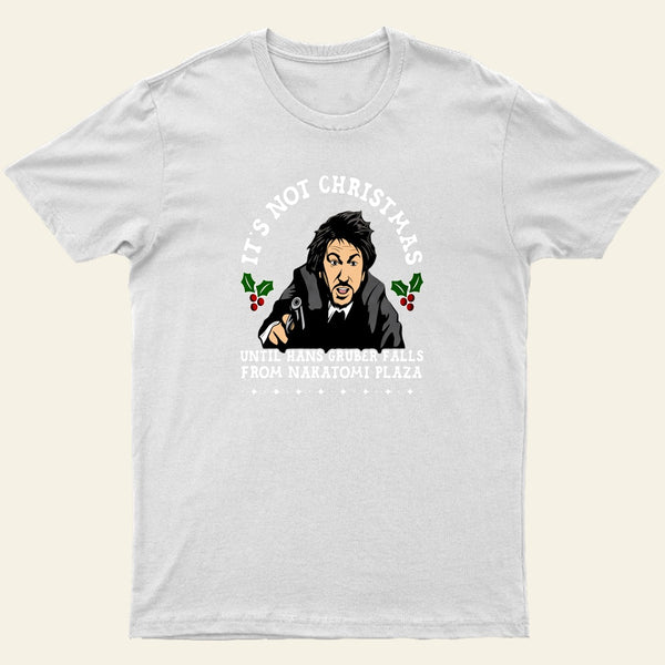 Hans Gruber Christmas Entrageek T-Shirt