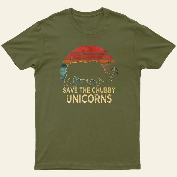 Save The Chubby Unicorns T-Shirt