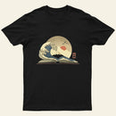 The Great Wave Of Knowledge Entrageek T-Shirt