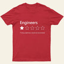 Engineers Would Not Recommend Entrageek T-Shirt