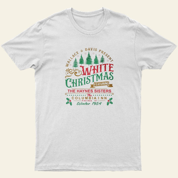 White Christmas Entrageek T-Shirt