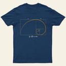 Fibonacci Math Art Science Engineer T-Shirt