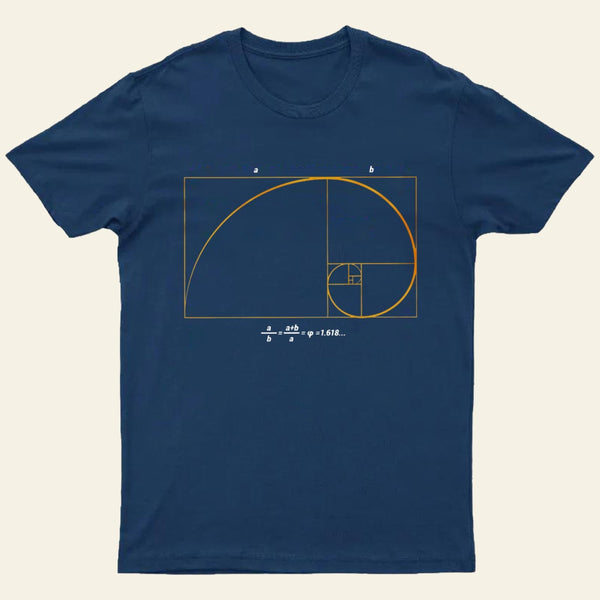 Fibonacci Math Art Science Engineer T-Shirt