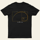 Fibonacci Math Art Science Engineer T-Shirt