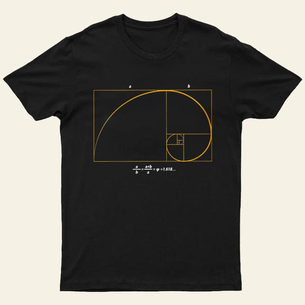 Fibonacci Math Art Science Engineer T-Shirt