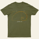 Fibonacci Math Art Science Engineer T-Shirt