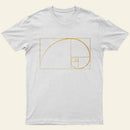 Fibonacci Math Art Science Engineer T-Shirt