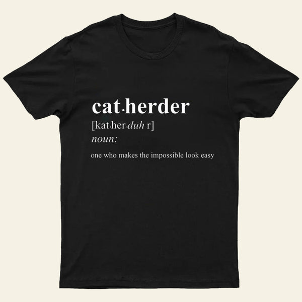 Cat Herder Entrageek T-Shirt