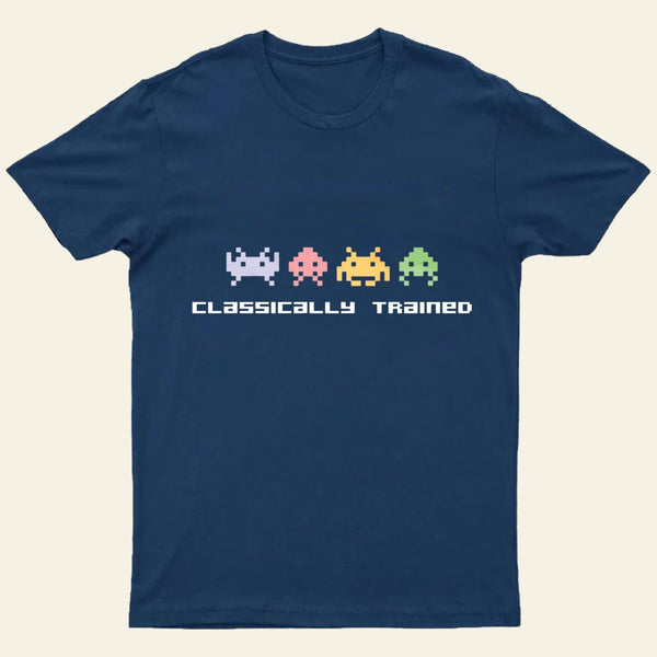 Classically Trained 8 Bit Entrageek T-Shirt