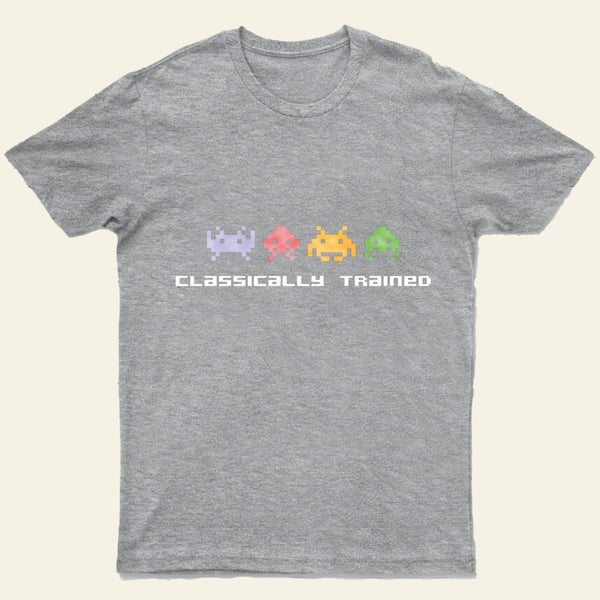 Classically Trained 8 Bit Entrageek T-Shirt