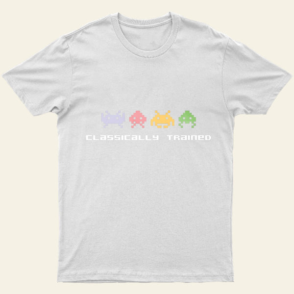 Classically Trained 8 Bit Entrageek T-Shirt