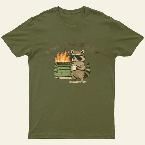 Chaos Coordinator Humour Entrageek T-Shirt