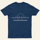 Normal Distribution Dinosaur Entrageek T-Shirt