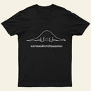 Normal Distribution Dinosaur Entrageek T-Shirt
