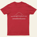 Normal Distribution Dinosaur Entrageek T-Shirt