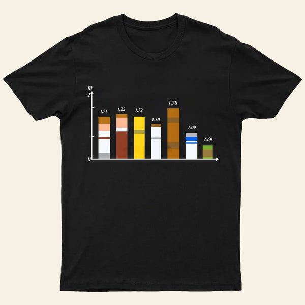 Height Wars Entrageek T-Shirt