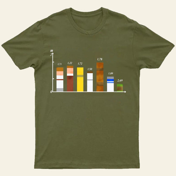 Height Wars Entrageek T-Shirt
