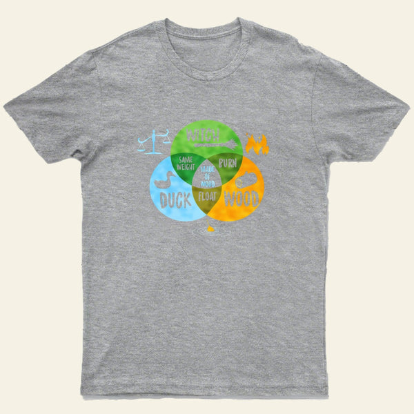 Monty Python And The Holy Grail Witch Same Weight As Duck Entrageek T-Shirt