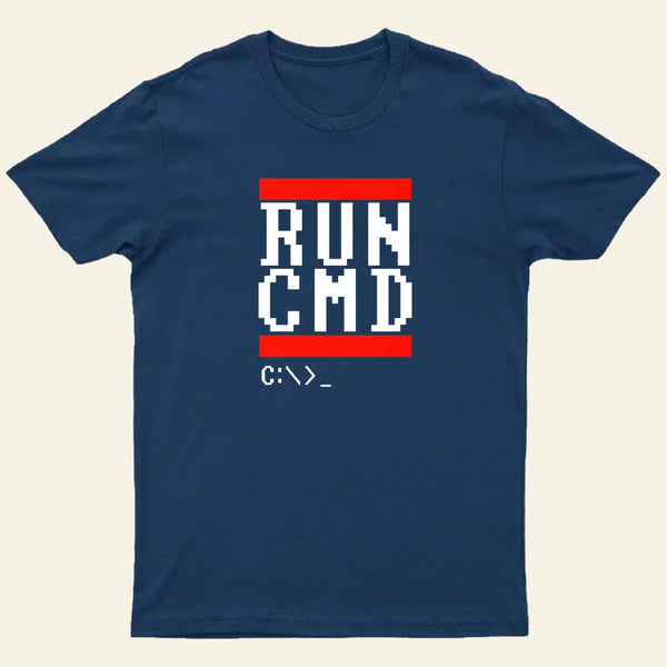 RUN CMD IT Nerd T-Shirt