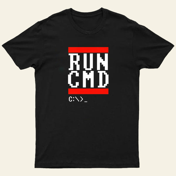 RUN CMD IT Nerd T-Shirt