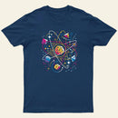 Orbital Atomic Dice Entrageek T-Shirt
