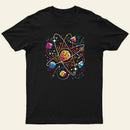Orbital Atomic Dice Entrageek T-Shirt