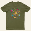 Orbital Atomic Dice Entrageek T-Shirt