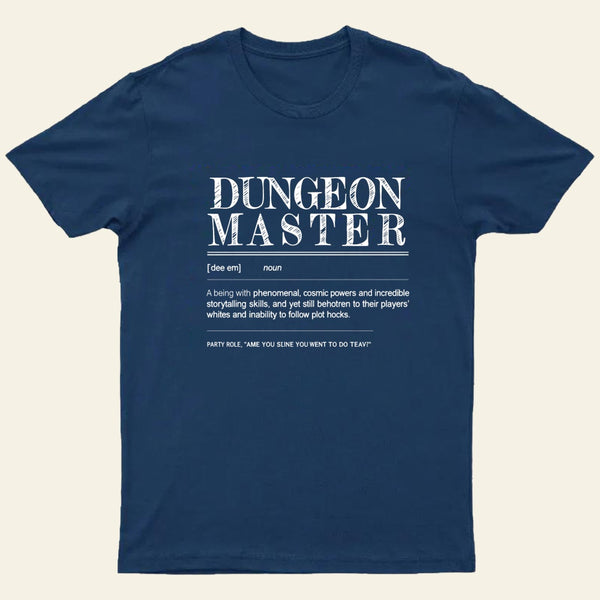 Dungeon Master Definition T-Shirt