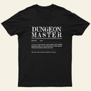 Dungeon Master Definition T-Shirt