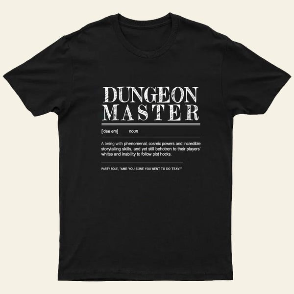Dungeon Master Definition T-Shirt