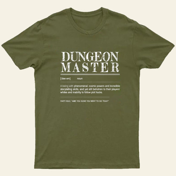 Dungeon Master Definition T-Shirt