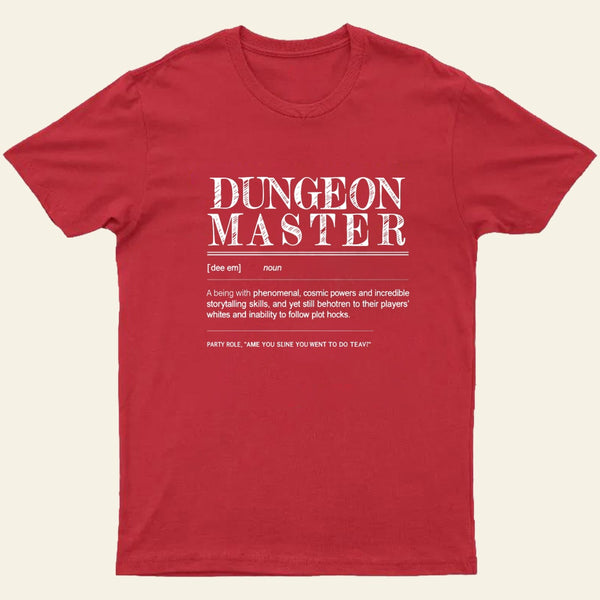 Dungeon Master Definition T-Shirt