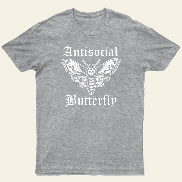 Funny Antisocial Butterfly T-Shirt