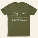 Engineer Definition Nerd T-Shirt