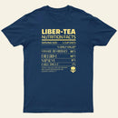 Liber-tea one cup at a time! helldivers Entrageek T-Shirt