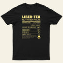 Liber-tea one cup at a time! helldivers Entrageek T-Shirt