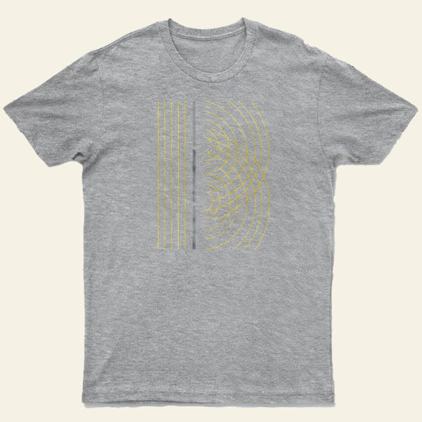 Double Slit Light Wave Particle Science Experiment T-Shirt