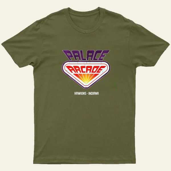 Scifi Monster Palace Arcade T-Shirt
