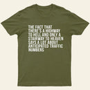There's Highway To Hell And Stairway To Heaven Entrageek T-Shirt
