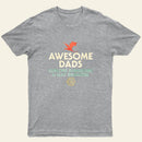 Awesome Dads Explore Dungeons and Slay Dragons Entrageek T-Shirt