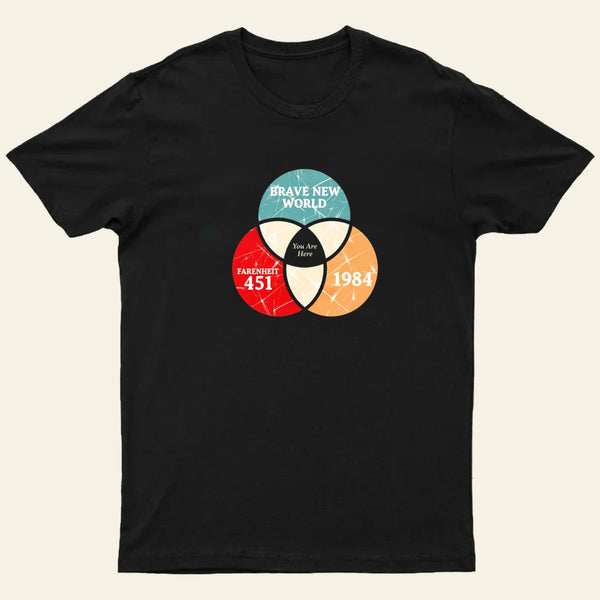 You Are Here 1984 Entrageek T-Shirt