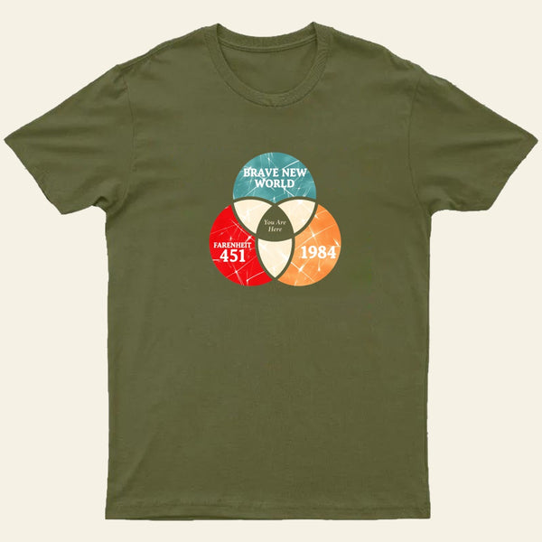 You Are Here 1984 Entrageek T-Shirt