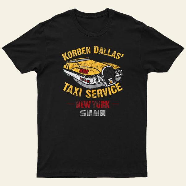 Korben Dallas' Taxi Service Entrageek T-Shirt